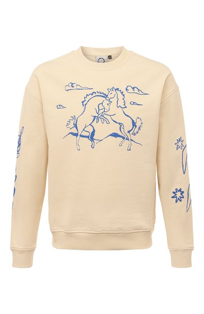 Хлопковый свитшот CARNE BOLLENTE, арт. SS23SW0102, фото 1