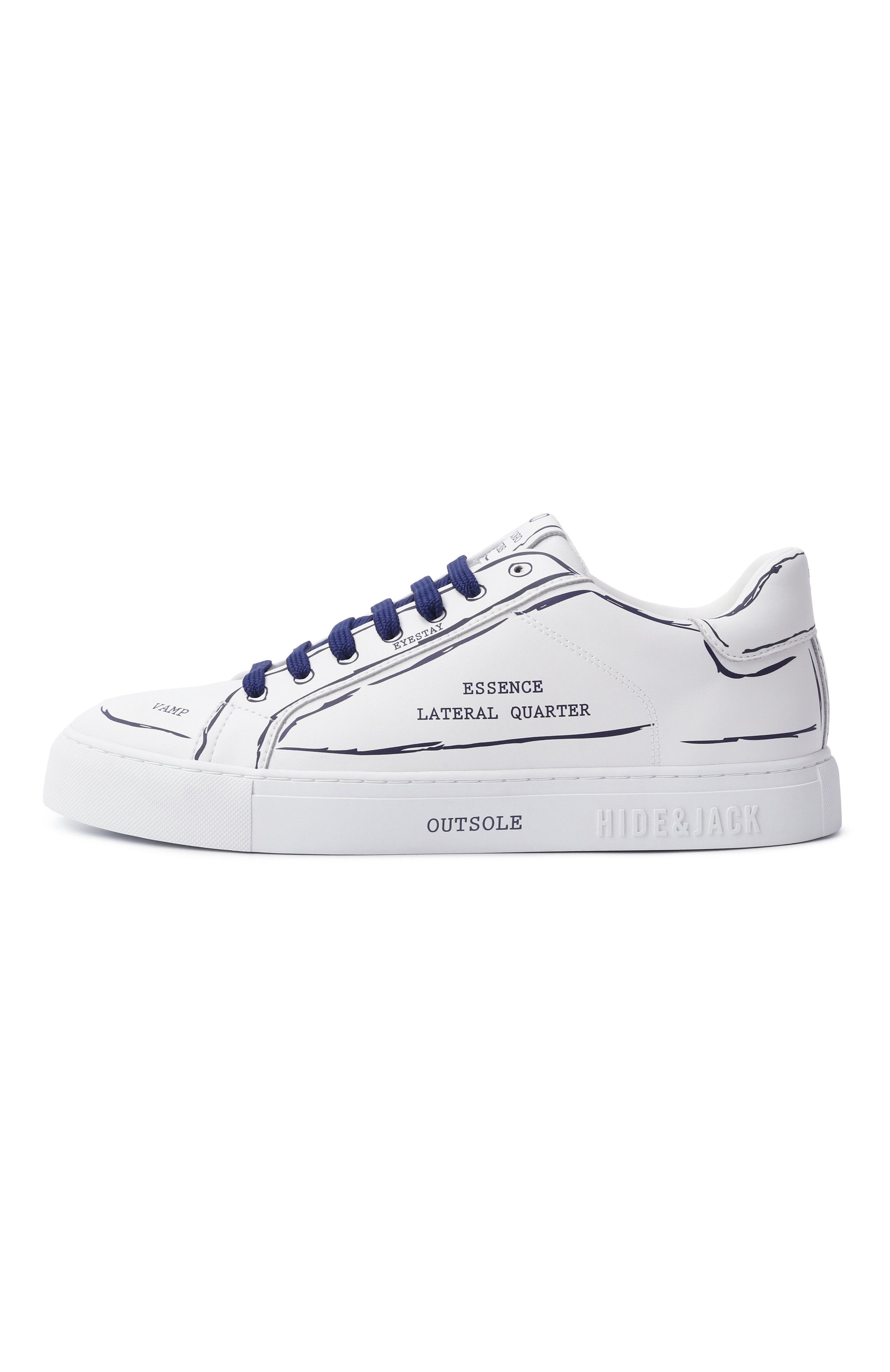 Кожаные кеды essence HIDE AND JACK, арт. ESERLACSWHT, фото 4