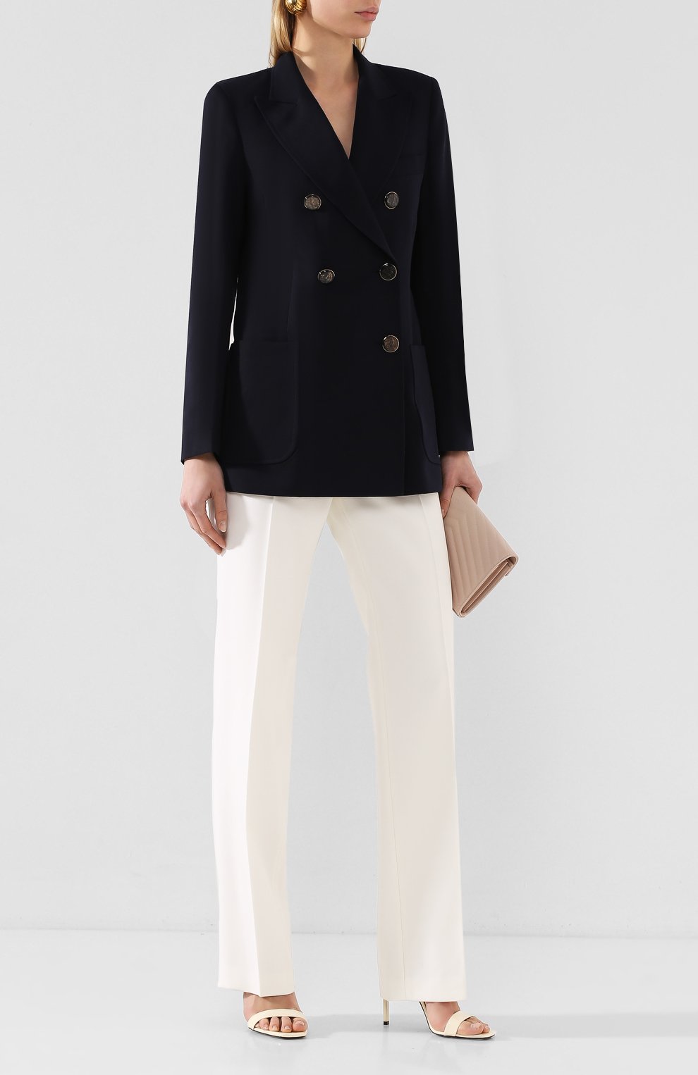 Двубортный жакет VICTORIA BECKHAM, арт. 1120WJK000687A, фото 2