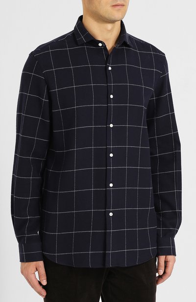 Хлопковая рубашка свободного кроя RALPH LAUREN, арт. 790720964, фото 3