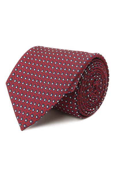 Мужской шелковый галстук ZEGNA, арт. Z2D03T/1UM