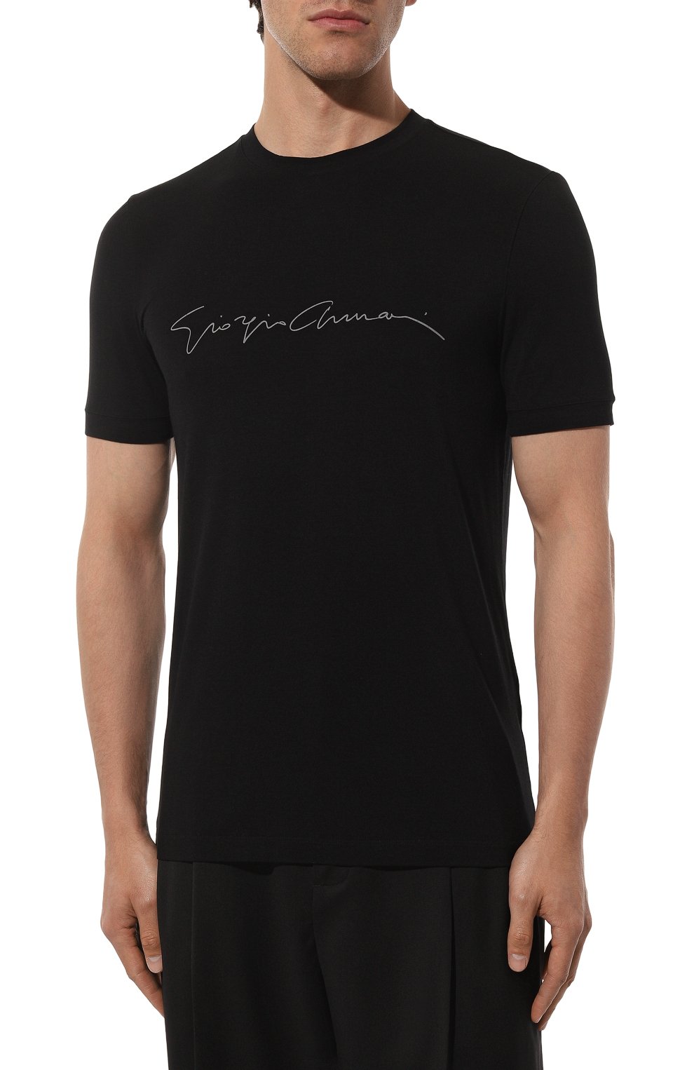 Футболка из вискозы GIORGIO ARMANI, арт. 6GST56/SJP4Z, фото 3