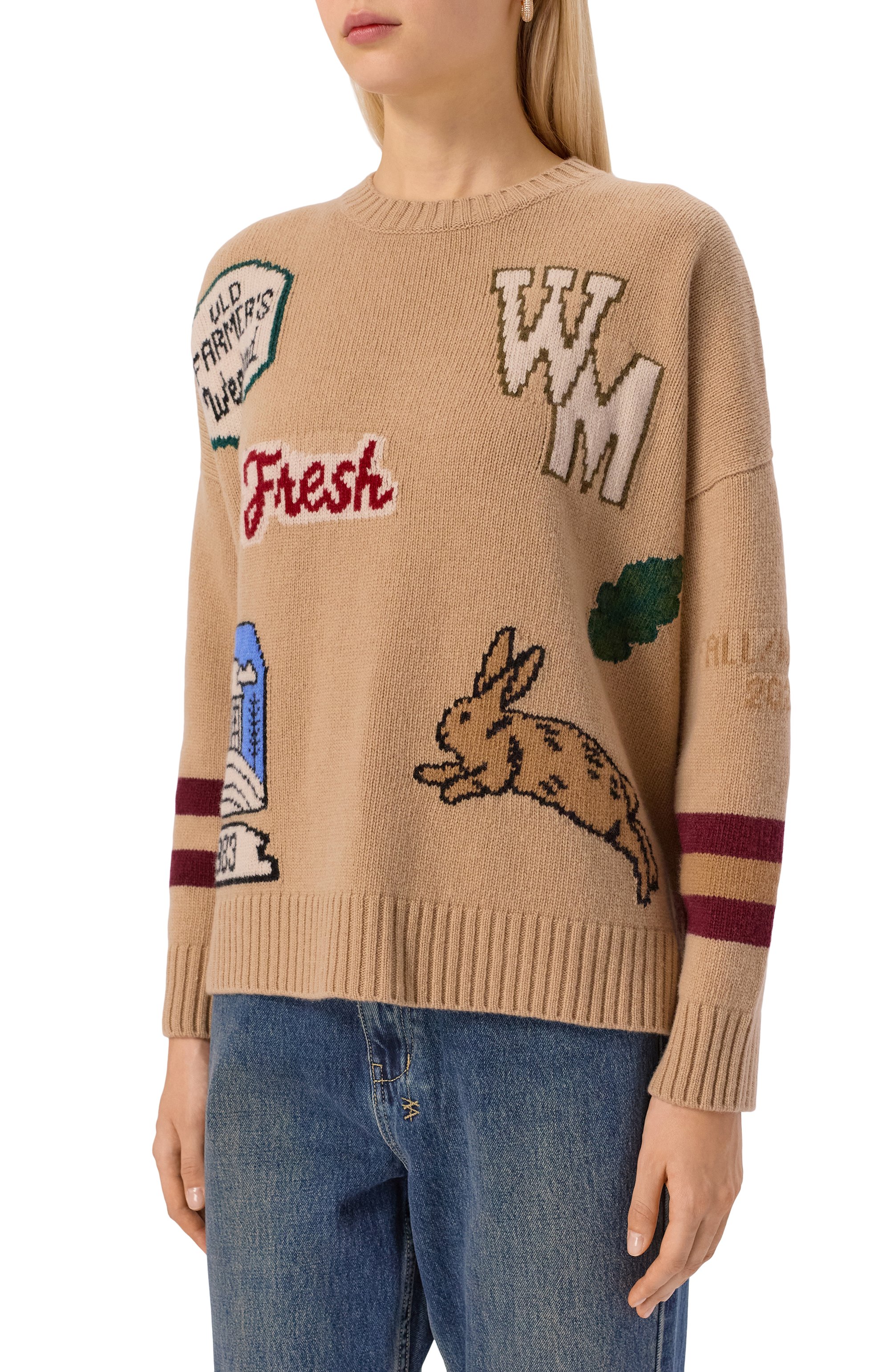 Шерстяной свитер WEEKEND MAX MARA, арт. PAVIDI, фото 3