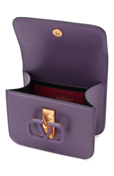 Сумка vsling small VALENTINO фиолетового цвета по цене 259500 руб., арт. TW2B0F01/HFB, фото 4 Сумка vsling small VALENTINO, арт. TW2B0F01/HFB, фото 4