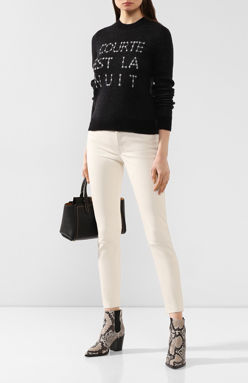 Кожаные брюки POLO RALPH LAUREN светло-бежевого цвета по цене 145000 руб., арт. 211765887, фото 2 Кожаные брюки POLO RALPH LAUREN, арт. 211765887, фото 2