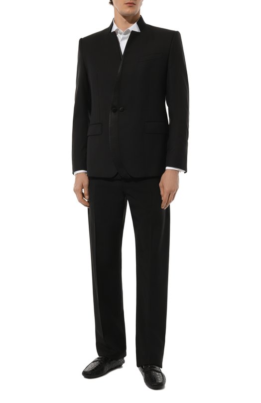 Шерстяной пиджак Dolce & Gabbana G2UH4T/FU21E Чёрный  G2UH4T/FU21E Фото 3