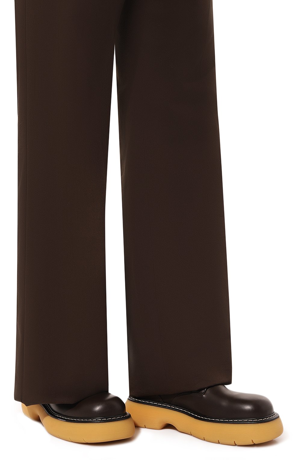 Кожаные ботинки bounce BOTTEGA VENETA, арт. 651256/V00H0, фото 3