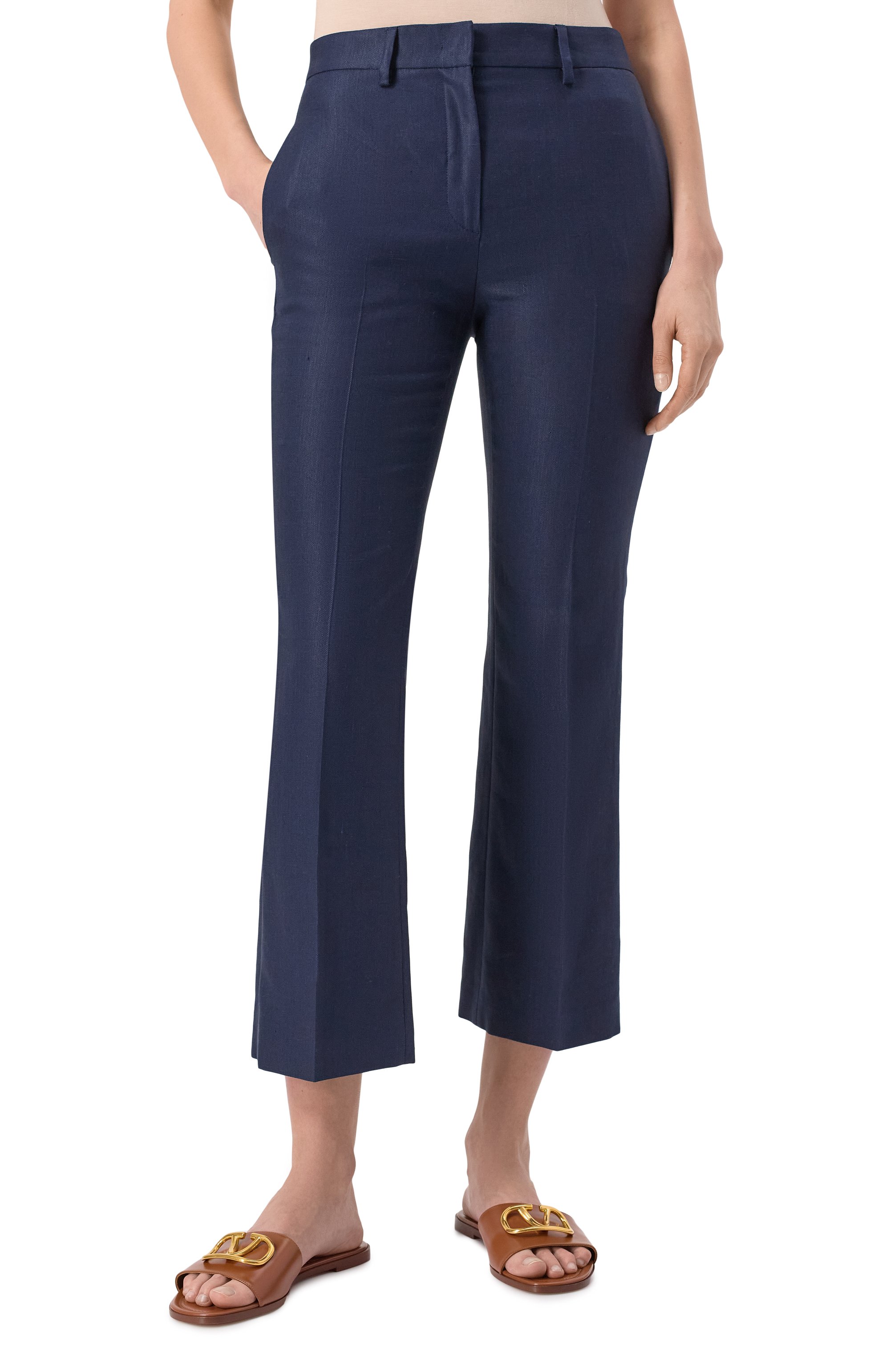 Брюки изо льна и шелка MVST, арт. 25E/X2P/0/B021/5546, фото 3