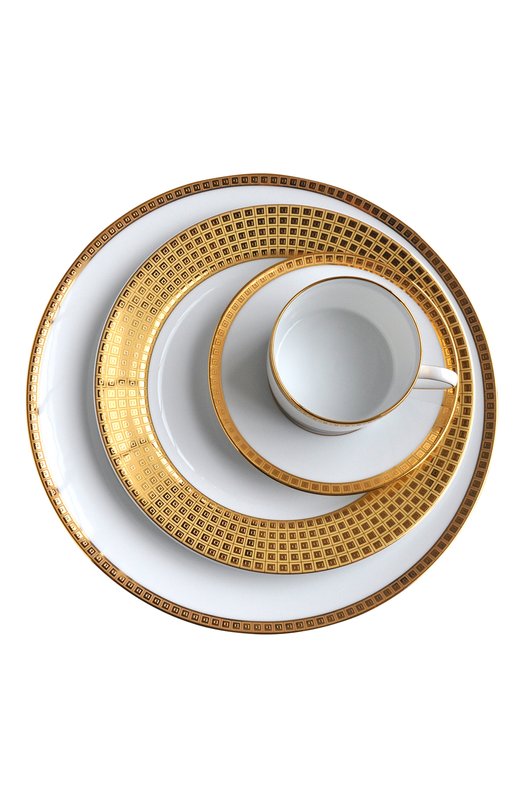 фото Блюдо овальное athena gold bernardaud