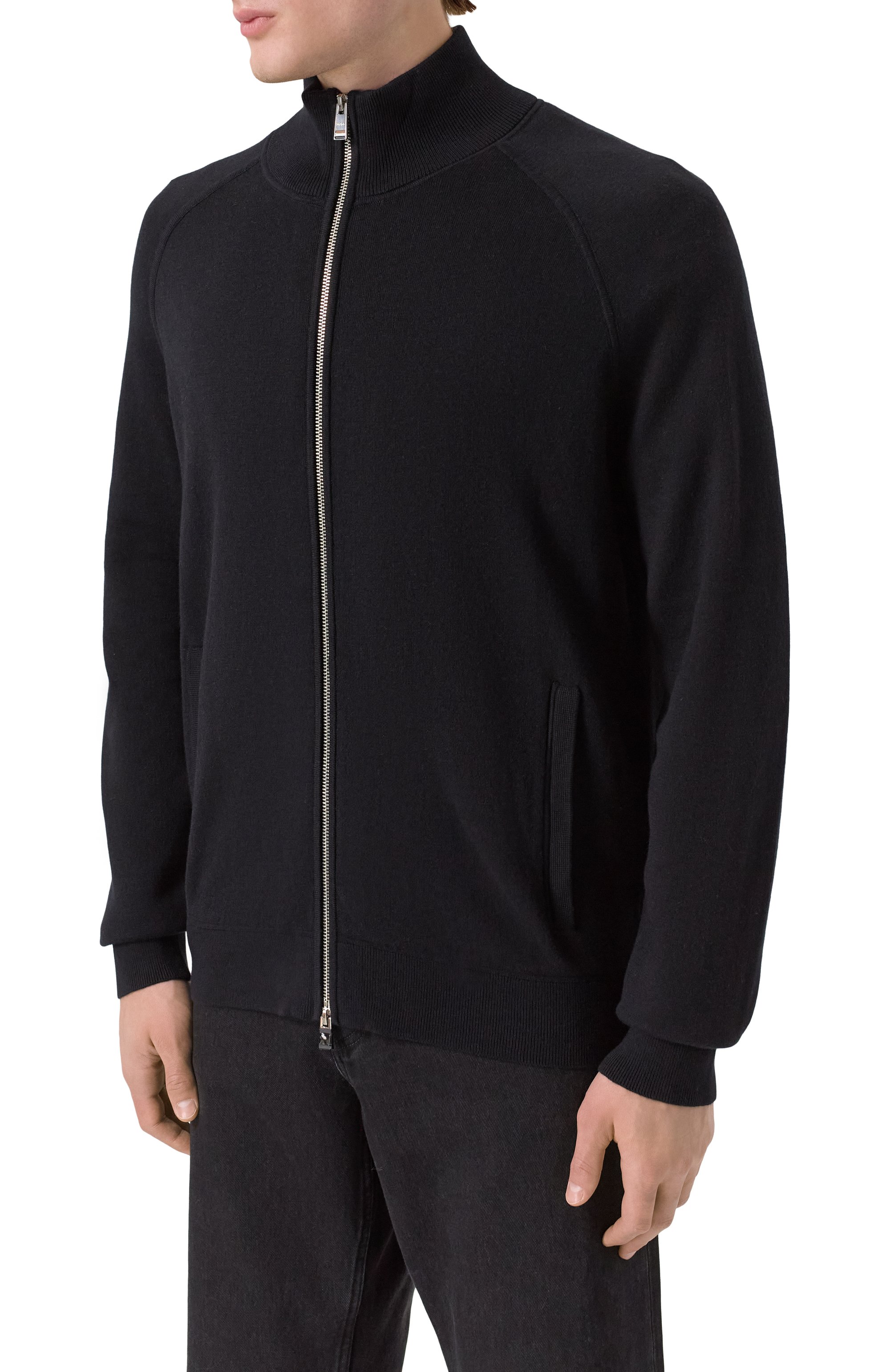 Кардиган из хлопка и шерсти BOSS, арт. 50543150, фото 3