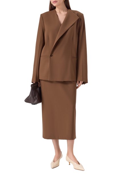 Кожаные туфли babouche LE MONDE BERYL, арт. BKT-NPL-ECR, фото 2