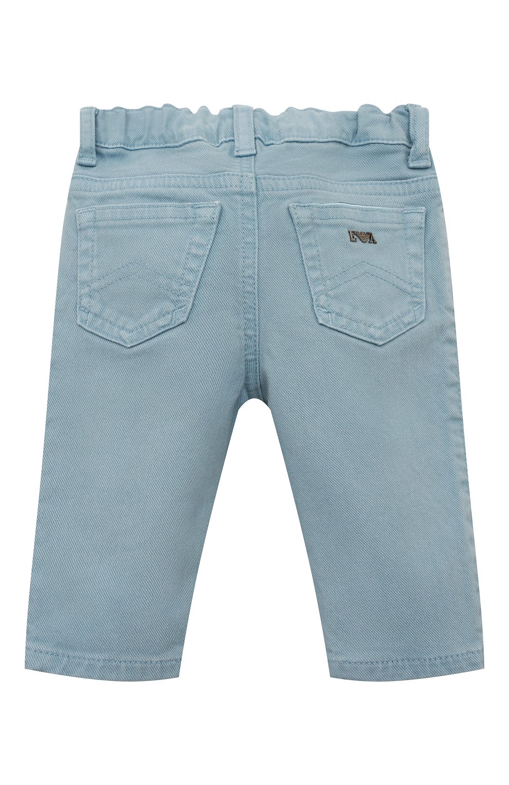 Джинсы EMPORIO ARMANI голубого цвета по цене 11300 руб., арт. 6LHJ09/4D3JZ, фото 2 Джинсы EMPORIO ARMANI, арт. 6LHJ09/4D3JZ, фото 2