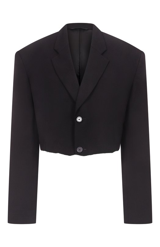 Жакет из вискозы и шерсти Balenciaga 839295/TRT01 Чёрный 839295/TRT01