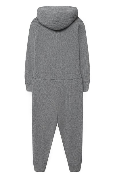 Кашемировый комбинезон BRUNELLO CUCINELLI серебряного цвета по цене 137500 руб., арт. B6TM14699B, фото 2 Кашемировый комбинезон BRUNELLO CUCINELLI, арт. B6TM14699B, фото 2