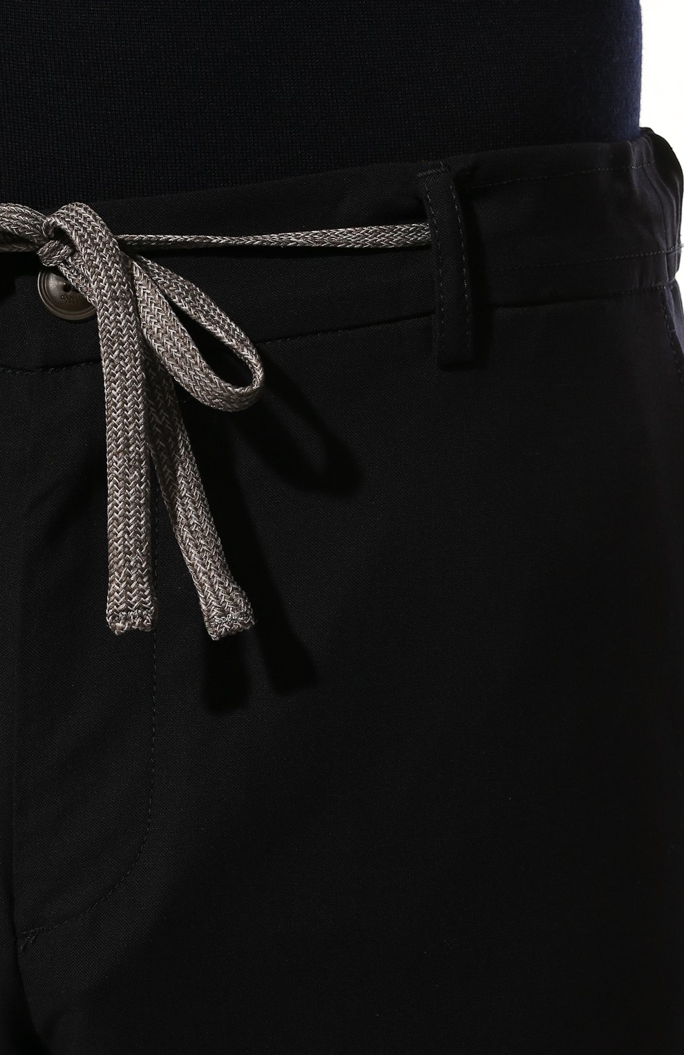 Шерстяные брюки CANALI темно-синего цвета по цене 49800 руб., арт. V1659/AR03652, фото 5 Шерстяные брюки CANALI, арт. V1659/AR03652, фото 5