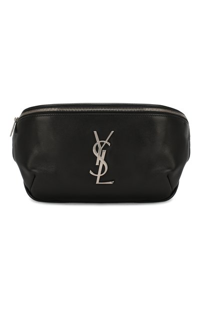 Мужская кожаная поясная сумка SAINT LAURENT, арт. 590076/03U0E