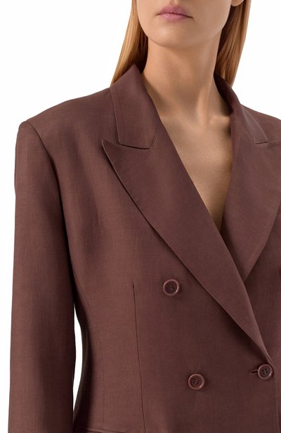 Жакет из вискозы и льна P.A.R.O.S.H., арт. D420449/RAISA26, фото 5