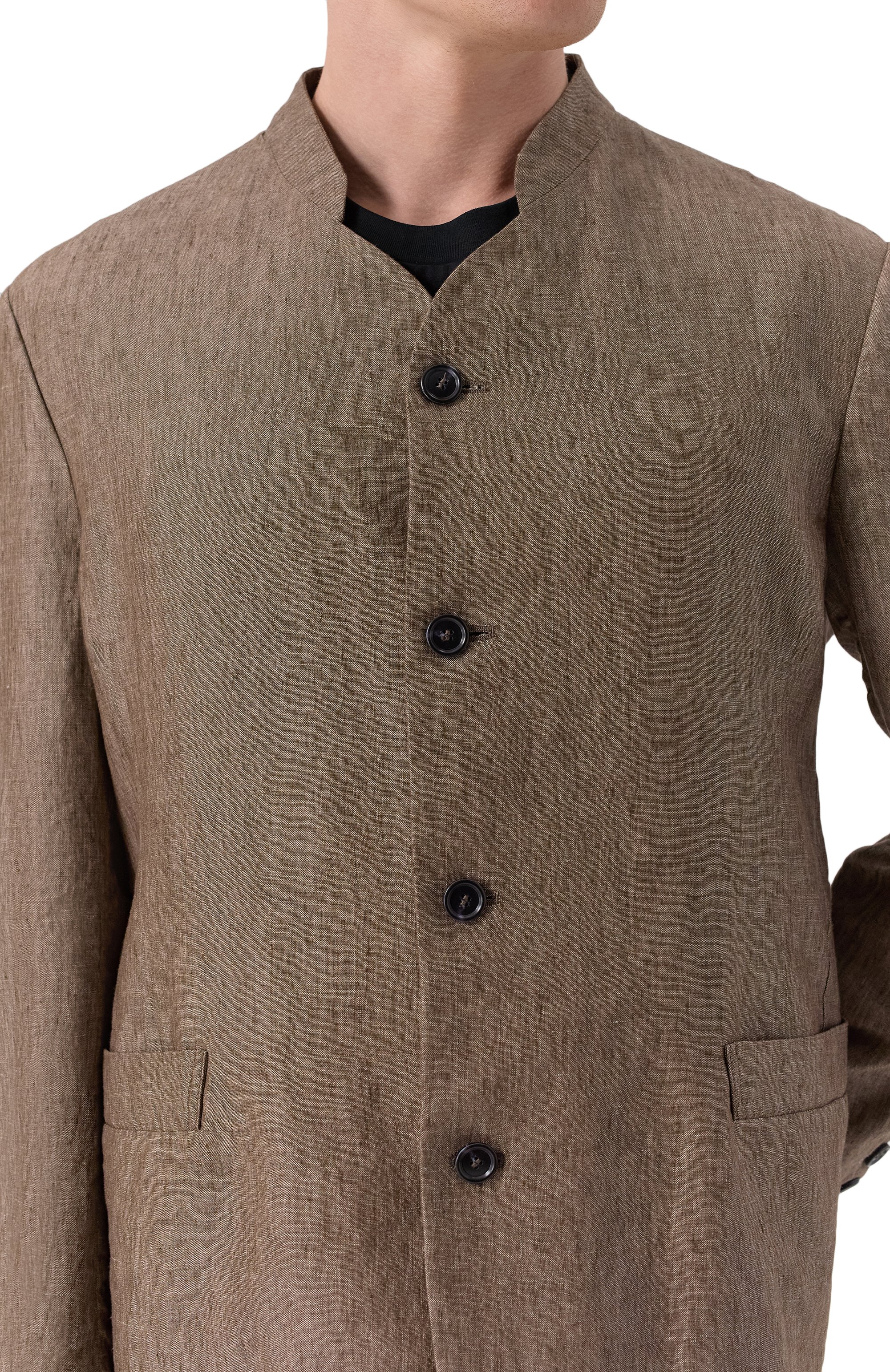 Льняной пиджак GIORGIO ARMANI, арт. GM001742/AF17957, фото 7