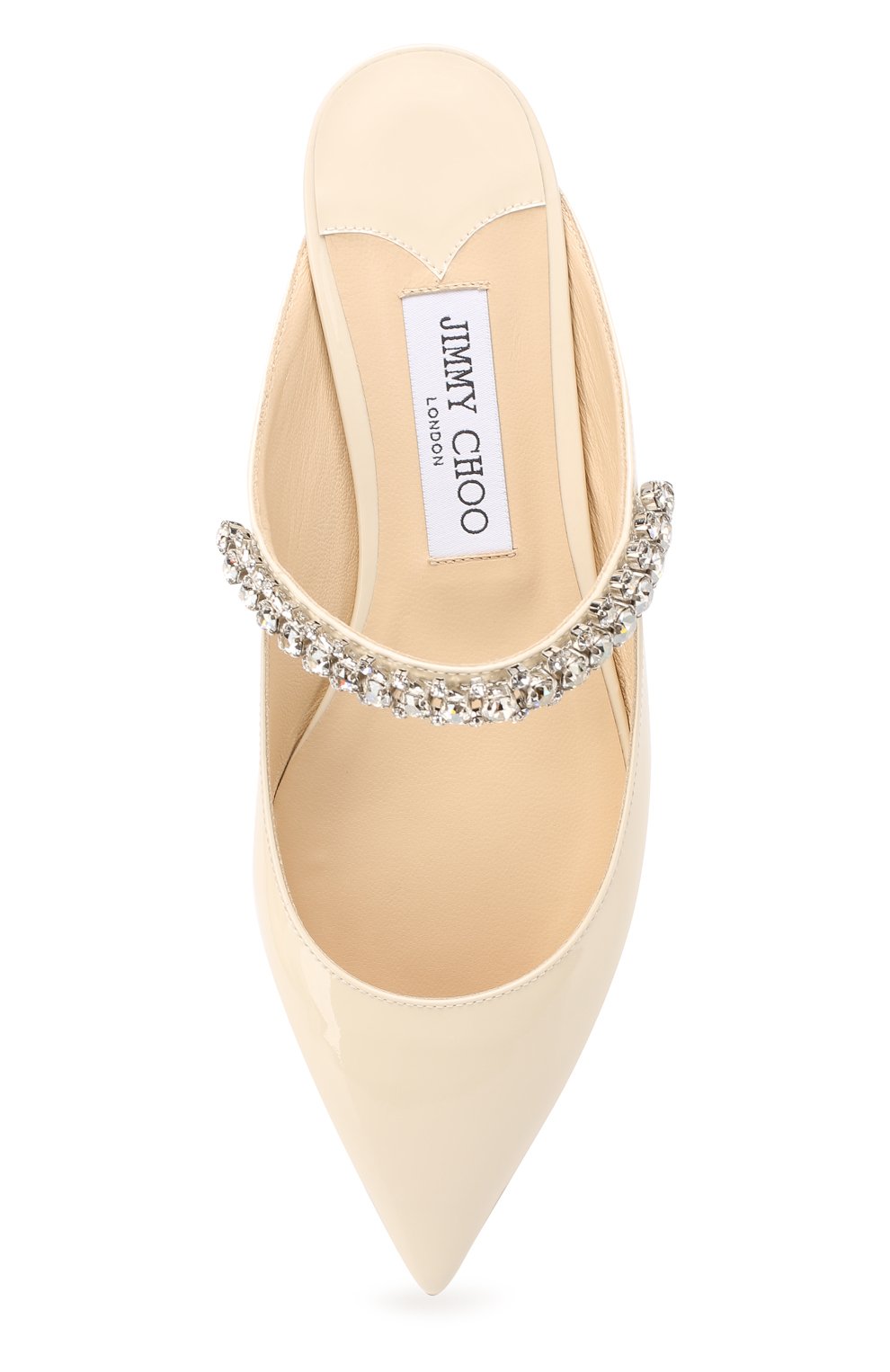 Лаковые сабо bing JIMMY CHOO, арт. BING FLAT/PAT, фото 5