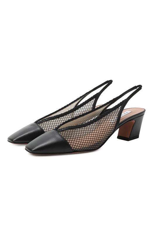Туфли Margot 50 Aquazzura MRHMIDL0/MHN Чёрный MRHMIDL0/MHN