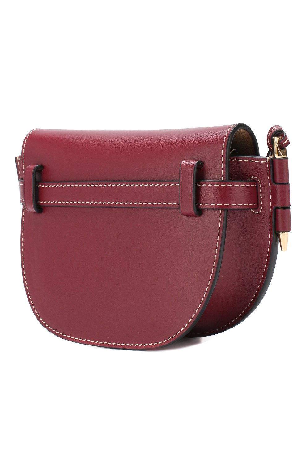 Поясная сумка gate mini LOEWE бордового цвета по цене 142000 руб., арт. 321.54.Z58, фото 3 Поясная сумка gate mini LOEWE, арт. 321.54.Z58, фото 3