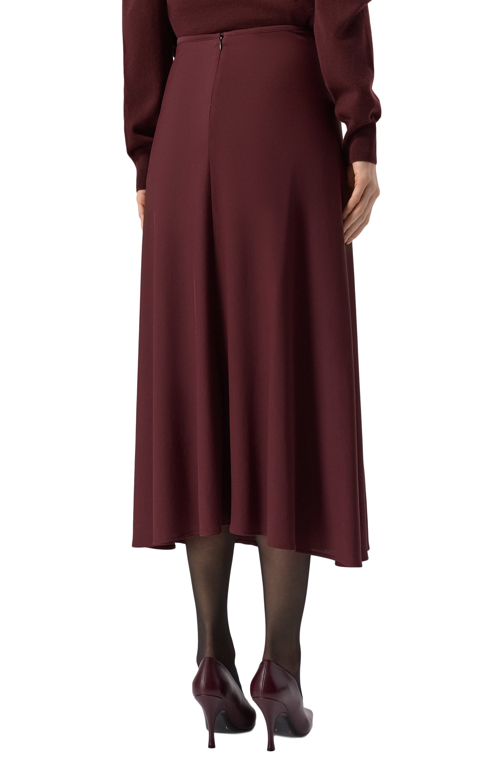 Юбка из вискозы JIL SANDER, арт. J04MA0103/J65016, фото 4