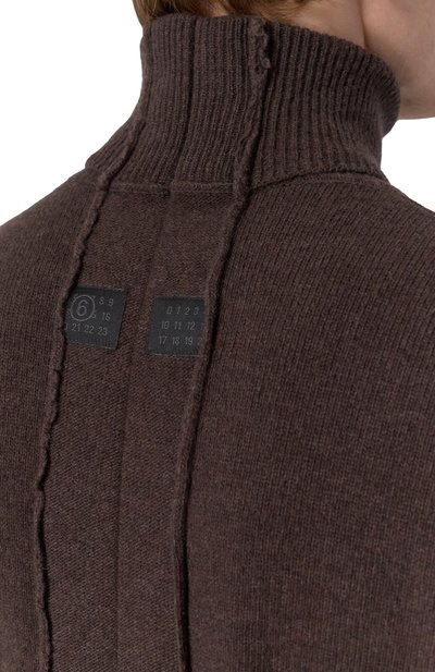 Шерстяной свитер MM6, арт. SH2HA0012/M13187, фото 5