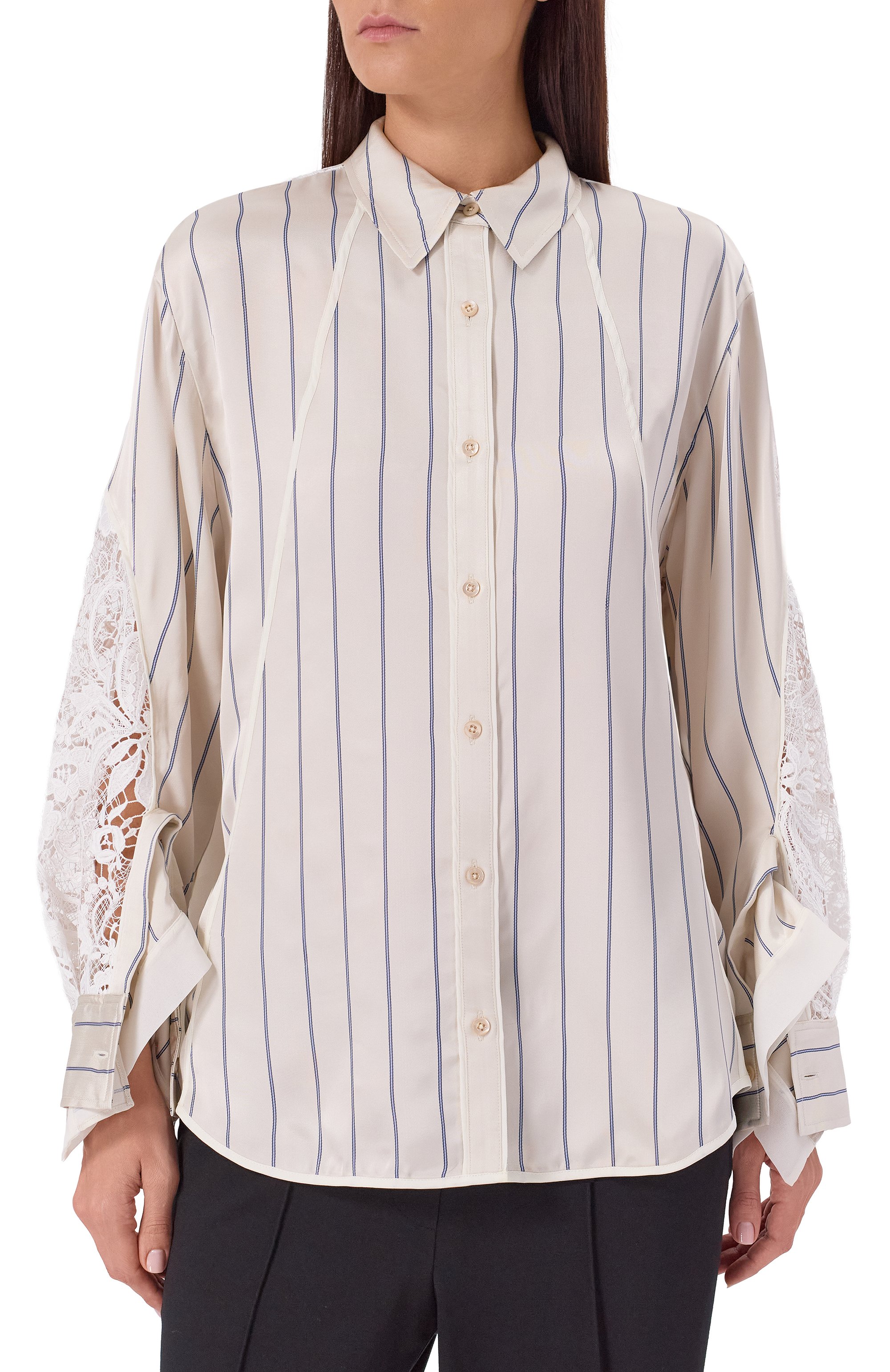 Рубашка из вискозы 3.1 PHILLIP LIM, арт. S252-21681FST, фото 3