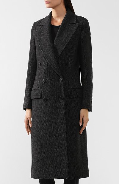 Шерстяное пальто ANN DEMEULEMEESTER черного цвета по цене 103000 руб., арт. 1902-1102-P-197-099, фото 3 Шерстяное пальто ANN DEMEULEMEESTER, арт. 1902-1102-P-197-099, фото 3