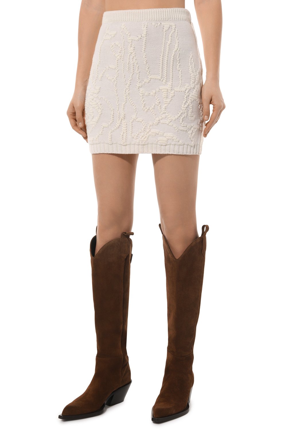 Шерстяная юбка AND THE BRAND, арт. W24-SK018-0702-101, фото 3