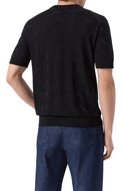 Шелковый джемпер DOLCE & GABBANA, арт. GXX03T/JBS0C, фото 4