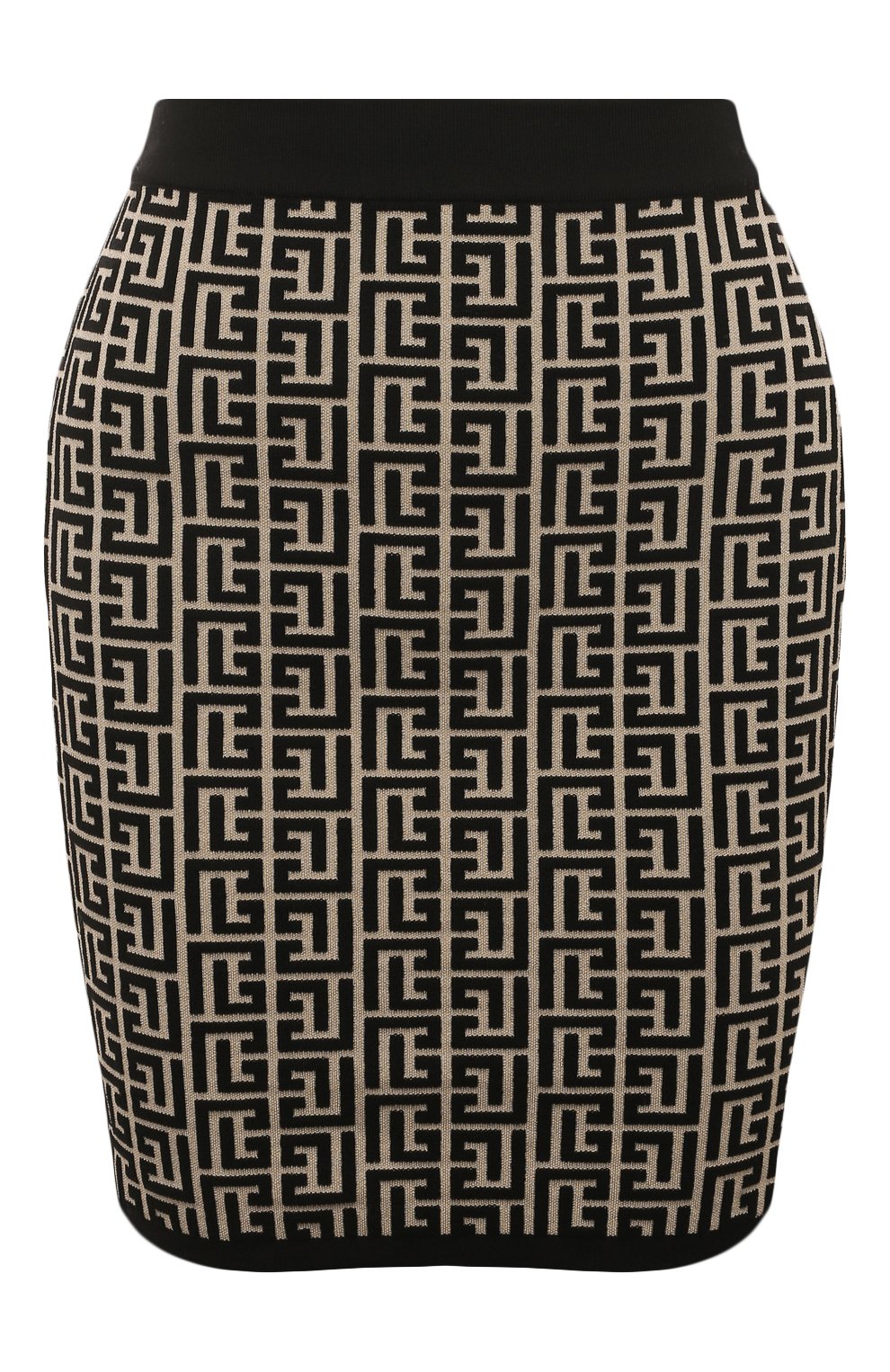 Юбка из шерсти и вискозы BALMAIN, арт. AF1LB005KB02, фото 1