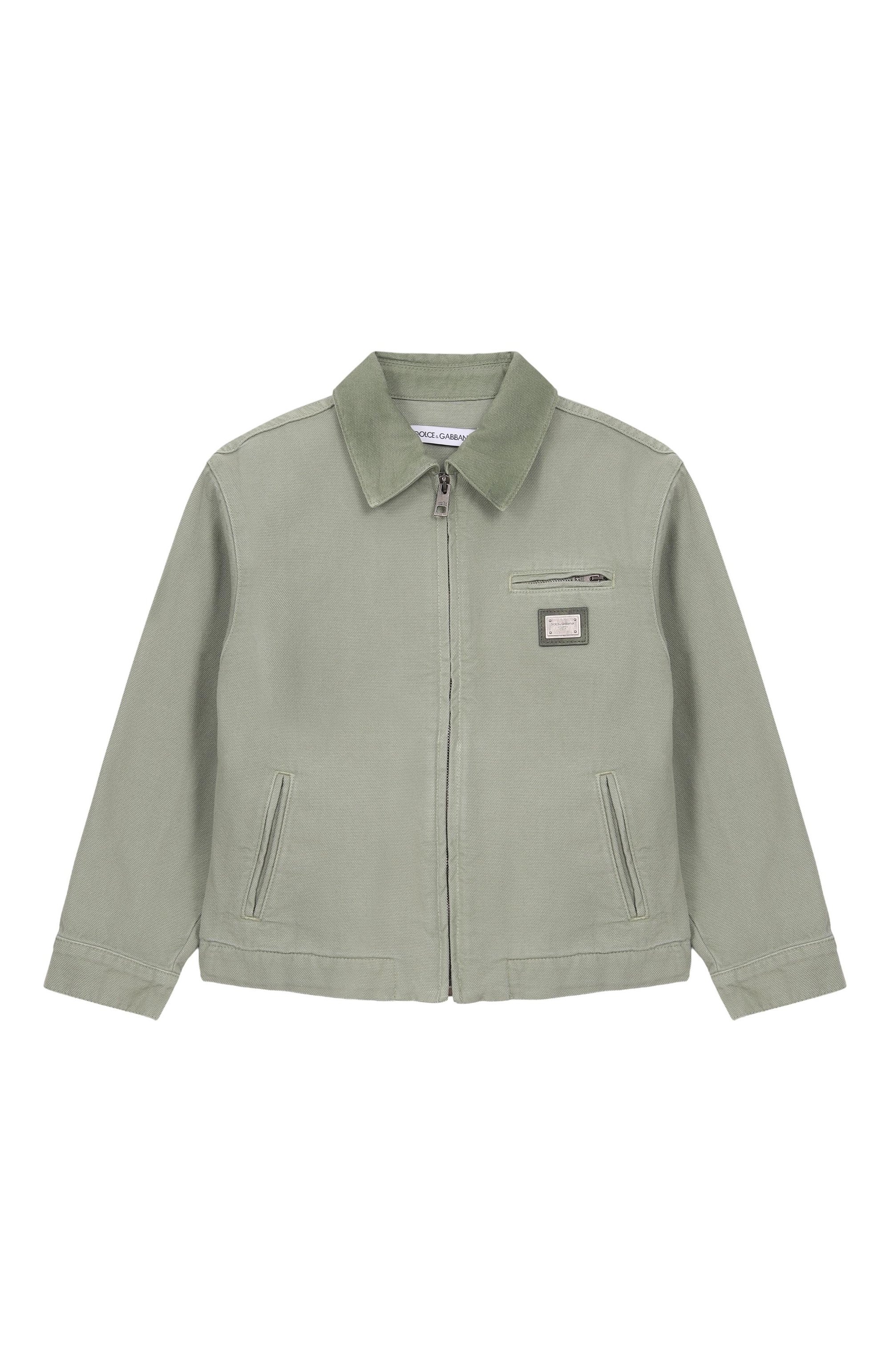 Хлопковая куртка DOLCE & GABBANA, арт. L42B95/LY104, фото 1