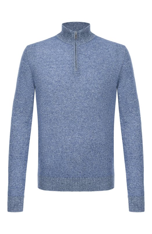 Кашемировый джемпер Andrea Campagna WU26WS350-08/FAWS00 Синий WU26WS350-08/FAWS00