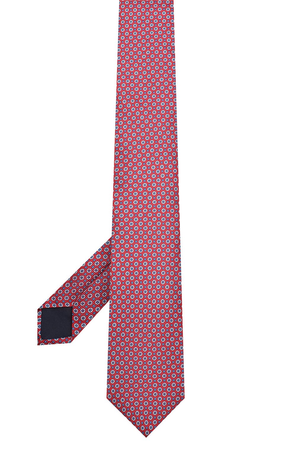 Шелковый галстук CORNELIANI красного цвета по цене 11600 руб., арт. 85U306-0120342/00, фото 2 Шелковый галстук CORNELIANI, арт. 85U306-0120342/00, фото 2