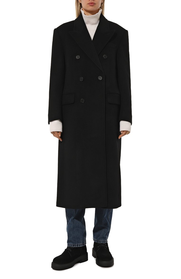 Шерстяное пальто DUNST, арт. UDC04D125BK, фото 3