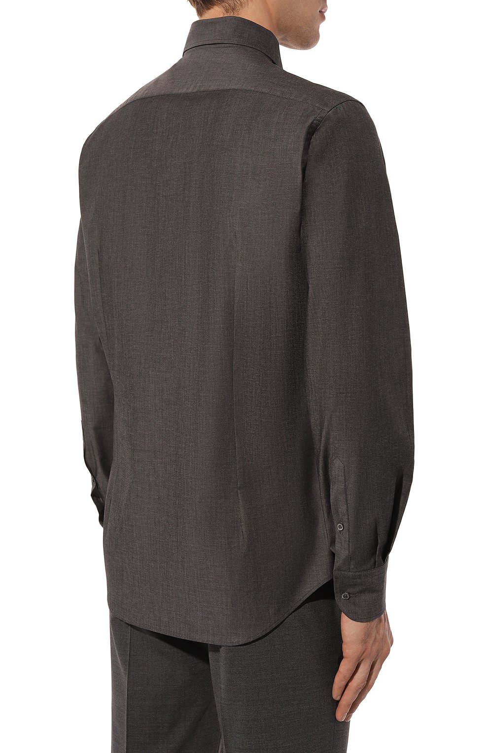 Хлопковая рубашка CORNELIANI, арт. 93P156-9311472, фото 4