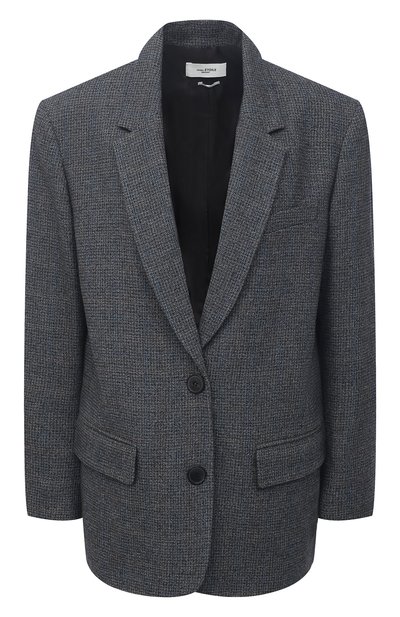 Женский жакет из шерсти и х лопка ISABEL MARANT ETOILE, арт. VE1513-21P011E/ILINDAE