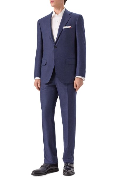 Мужской костюм из шерсти и кашемира KITON, арт. UA81K0101G24