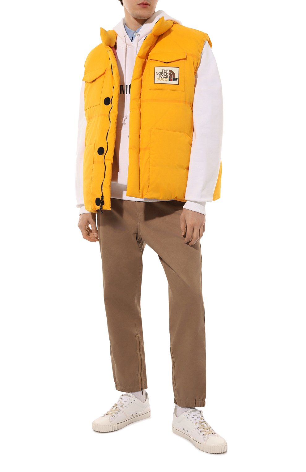 Пуховый жилет the north face x gucci GUCCI, арт. 663761 XAAC2, фото 2