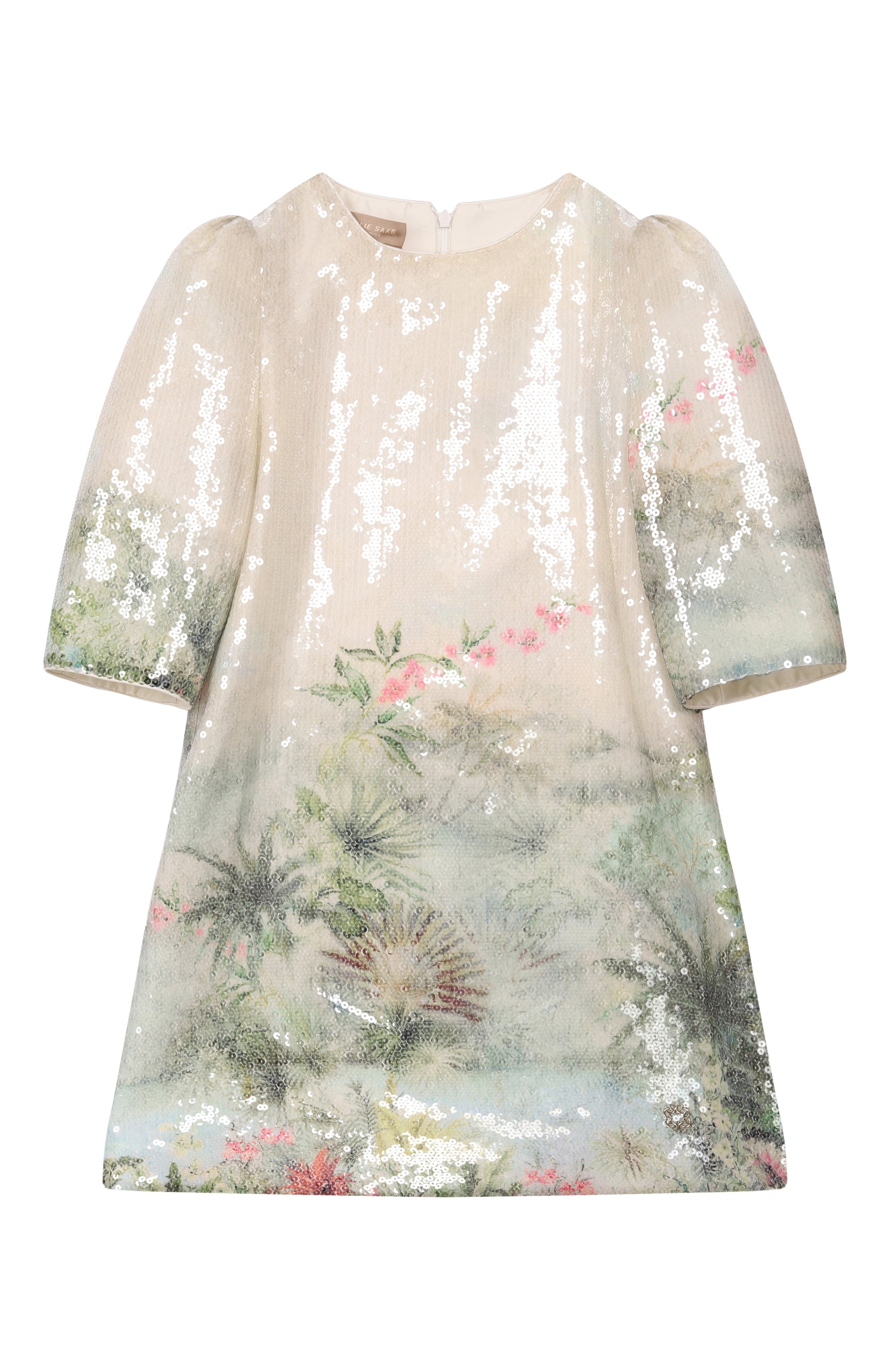 Платье ELIE SAAB JUNIOR кремового цвета по цене 87850 руб., арт. EFAB113/TS1119, фото 1 Платье ELIE SAAB JUNIOR, арт. EFAB113/TS1119, фото 1