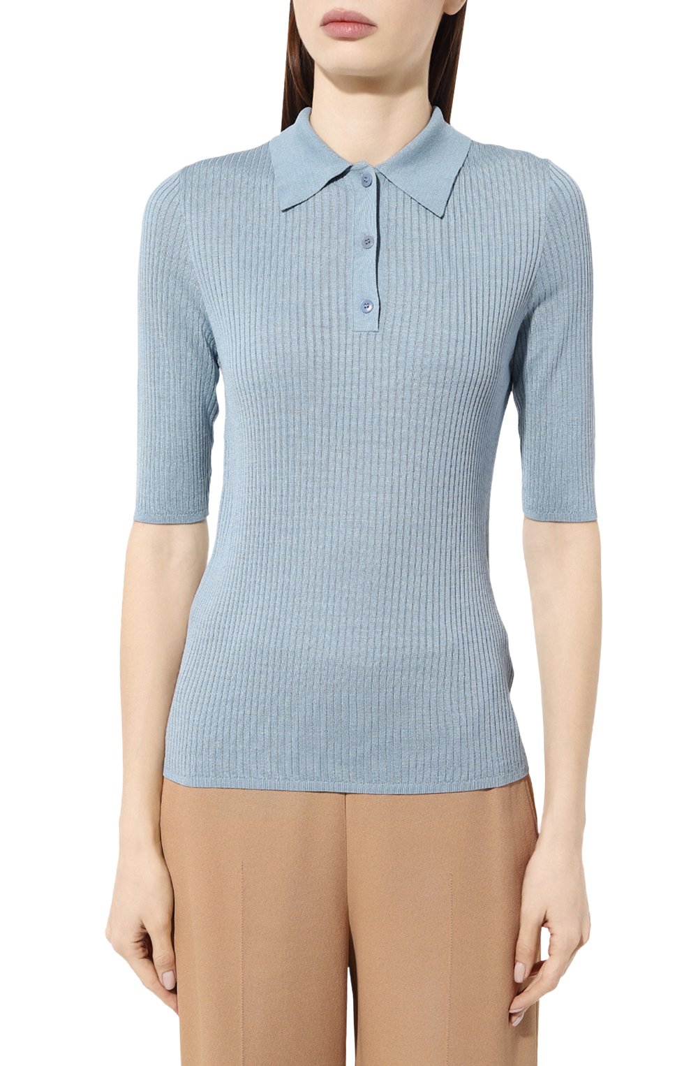 Шелковое поло WINDSOR, арт. 52 DP115 10003040, фото 3