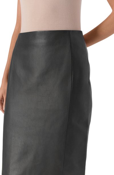 Кожаная юбка 12 STOREEZ, арт. 127804, фото 5