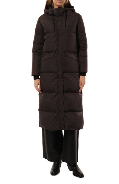 Пуховик HERNO темно-коричневого цвета по цене 109500 руб., арт. PI001742D-RUS/12004, фото 3 Пуховик HERNO, арт. PI001742D-RUS/12004, фото 3