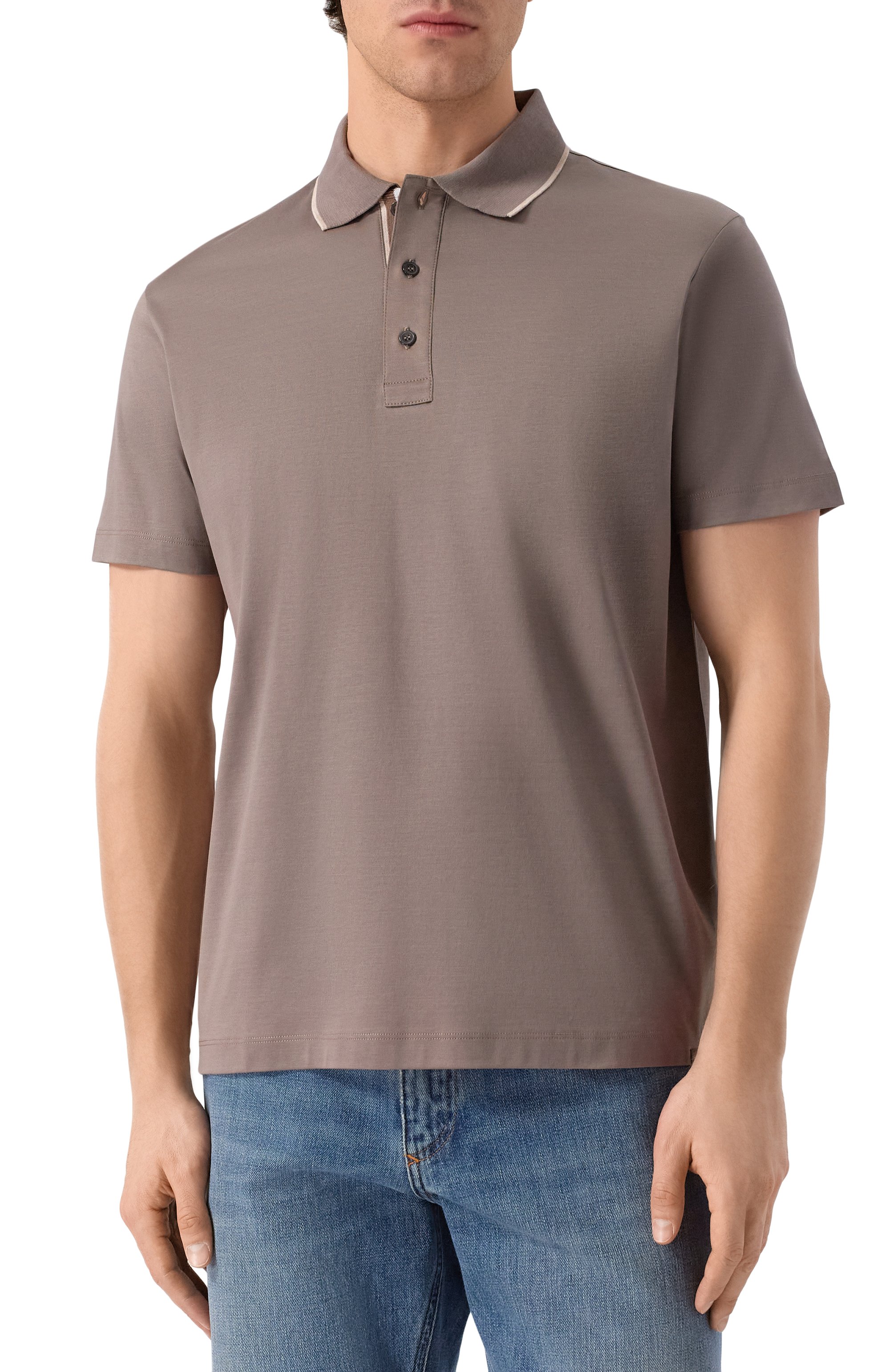 Хлопковое поло PAUL&SHARK, арт. 26411214, фото 3