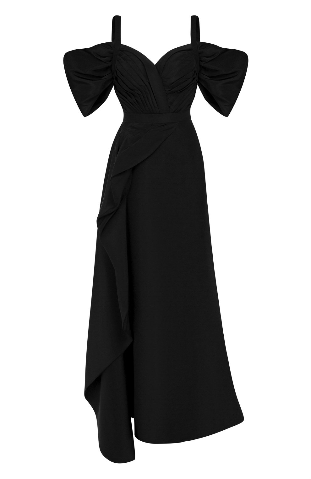 Шелковое платье ALEXANDER MCQUEEN, арт. 587278/QBAAR, фото 1