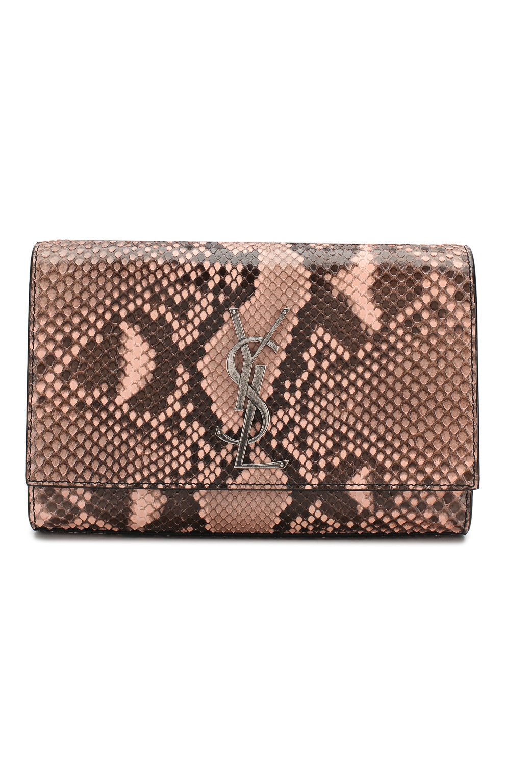 Сумка monogram kate из кожи питона SAINT LAURENT бежевого цвета по цене 340500 руб., арт. 469390/LT9HD/PRET, фото 1 Сумка monogram kate из кожи питона SAINT LAURENT, арт. 469390/LT9HD/PRET, фото 1