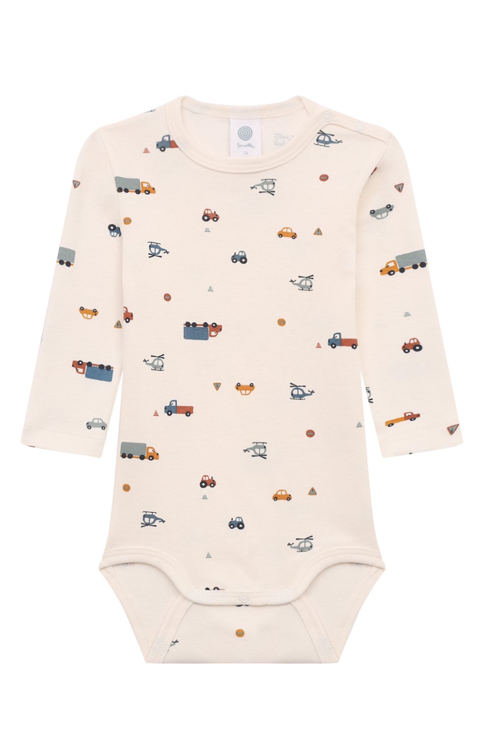 Хлопковое боди SANETTA, арт. 324549, фото 1