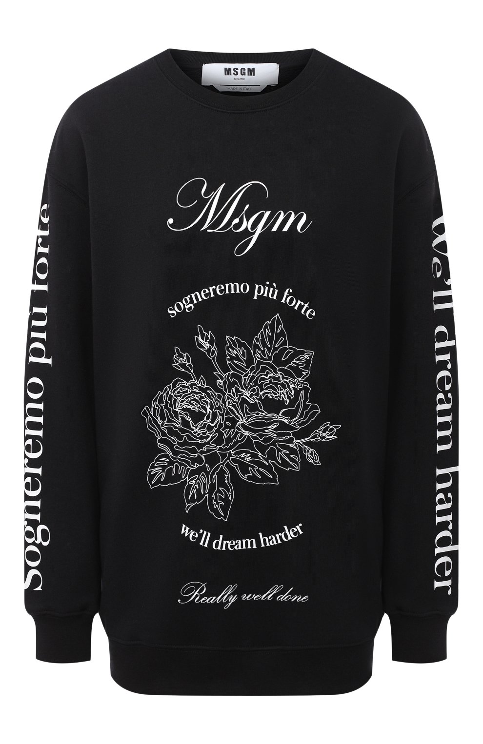 Хлопк овый свитшот MSGM, арт. 2941MDM99 207799, фото 1