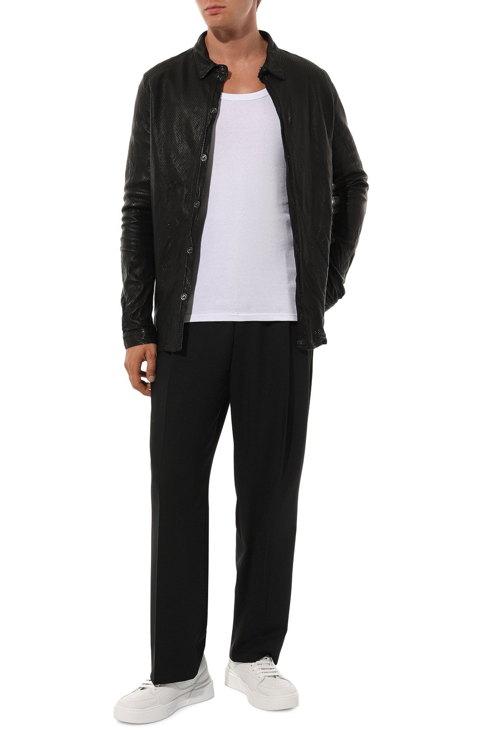 Кожаная рубашка GIORGIO BRATO, арт. GU24S1002, фото 2